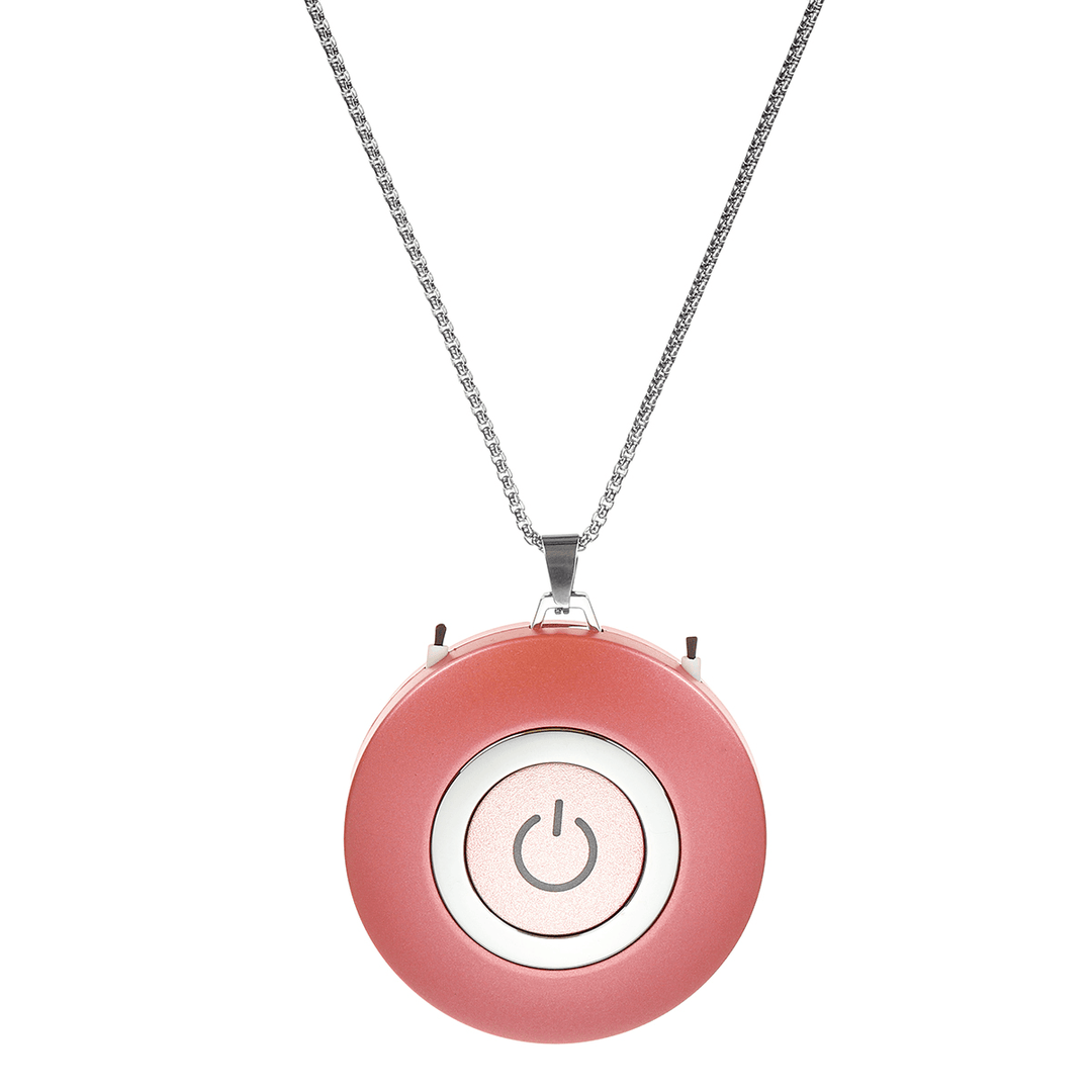 Wearable Air Purifier Necklace Mini Portable USB Negative Ion Air Cleaner Freshener - Trendha