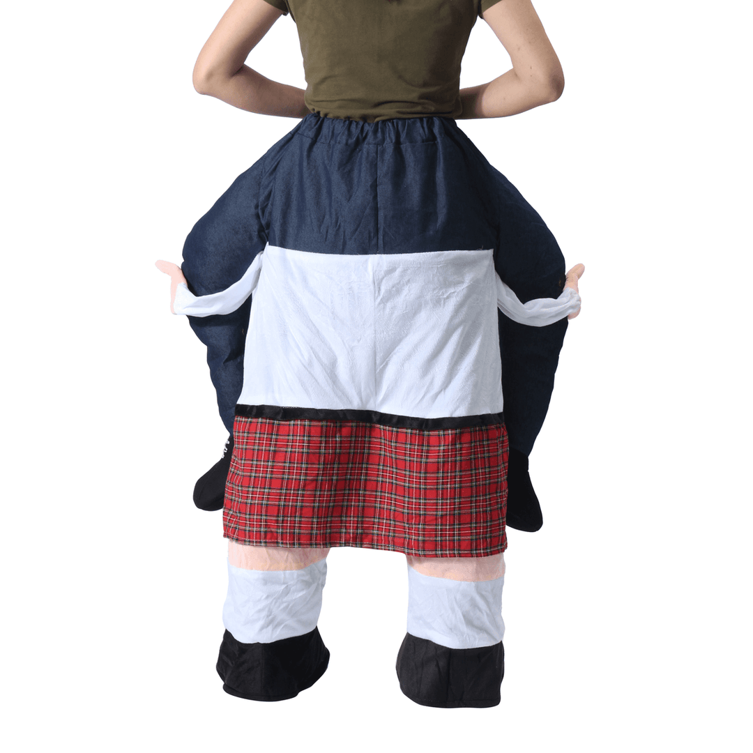Hallowen Christmas Shoulder Carry Me Buddy Ride on a Shoulder Piggy Back Piggy Ride-On Fancy Dress Adult Party Costume Outfit - Trendha