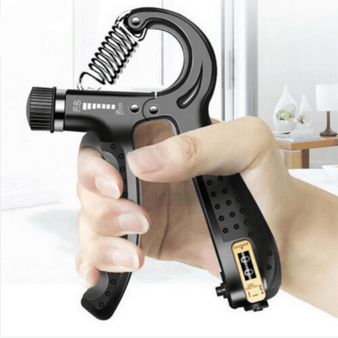 5Pcs Hand Gripper Strengthener Set Wrist Finger Forearm Exercise Resistance Grip Kit - Trendha