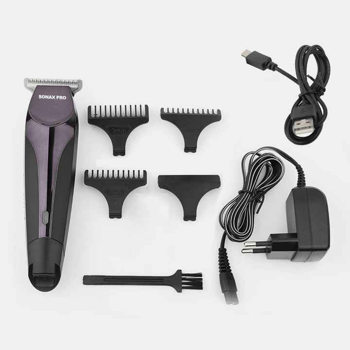 Sonax Electric Ball Head Shaver Rechargeable Hair Clipper Trimmer Hairdressing Cutter for Men Kids - Trendha