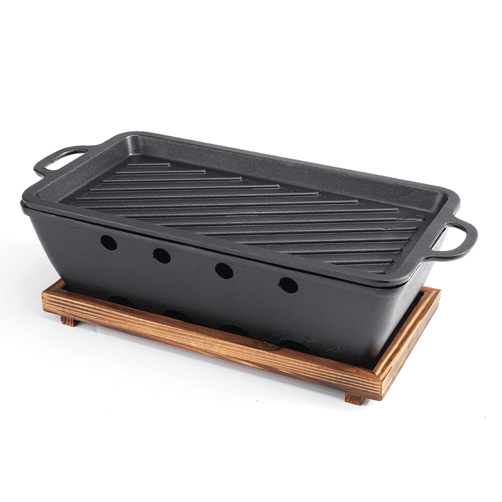 36*13*20CM Outdoor Mini BBQ Charcoal Grill Barbecue Kits for Garden Yard Party - Trendha