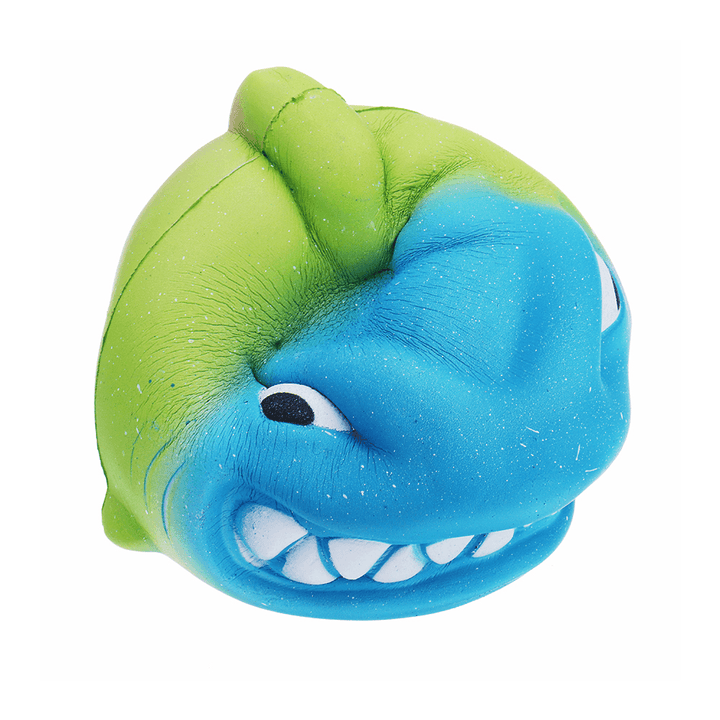 Squishy Animal Fierce Shark 11Cm Slow Rising Toy Gift Collection with Packing - Trendha