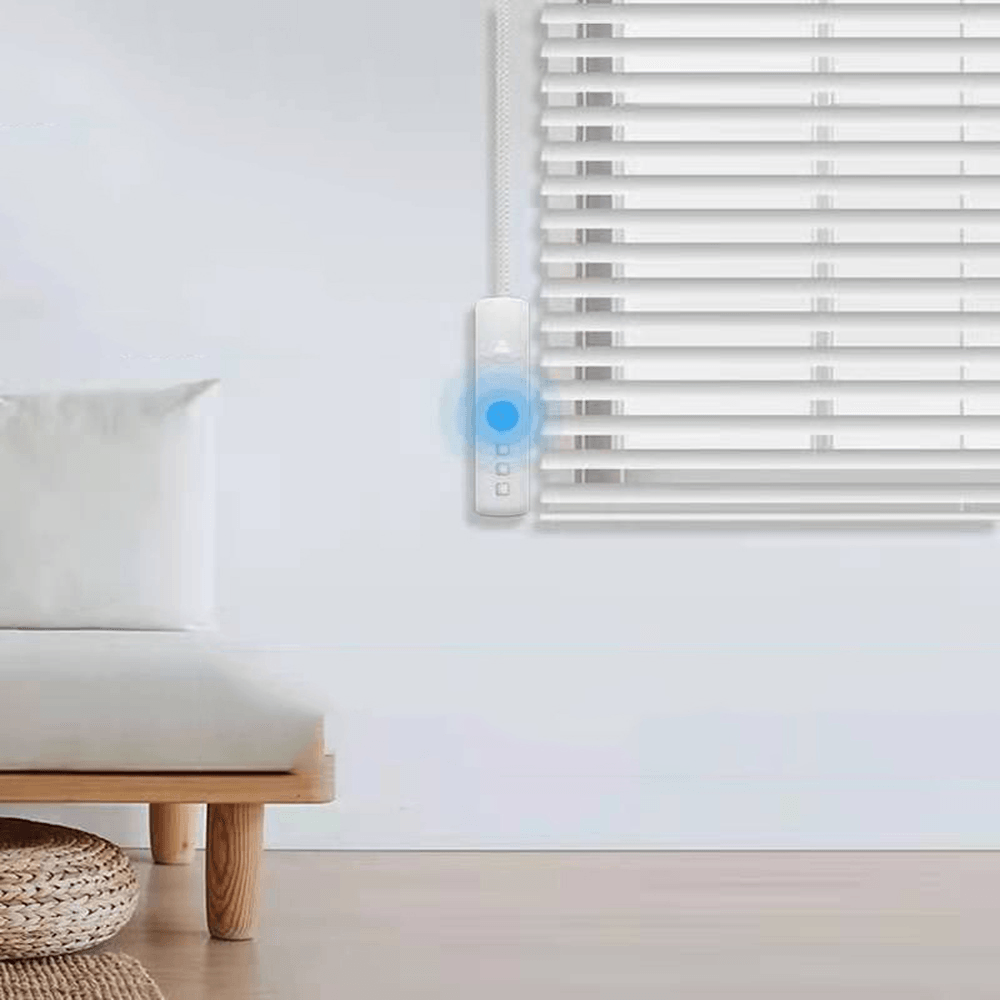 Zemismart WIFI Shade Driver Blind Driver Roller Tuya APP Control Built in Battery Voice Control Blind Motor Work with Alexa Google Assistant Curtain Controlling Tool - Trendha