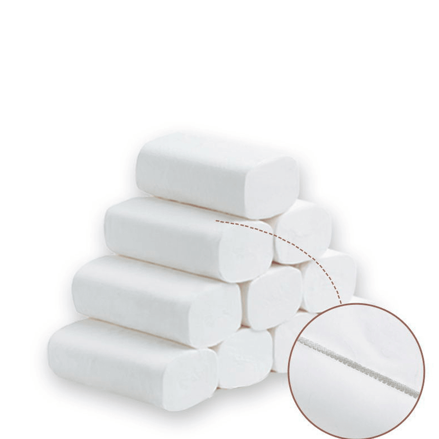 Comfort 12 Rolls Toilet Paper Bulk Bath Bathroom Tissue White 5 Ply Household - Trendha