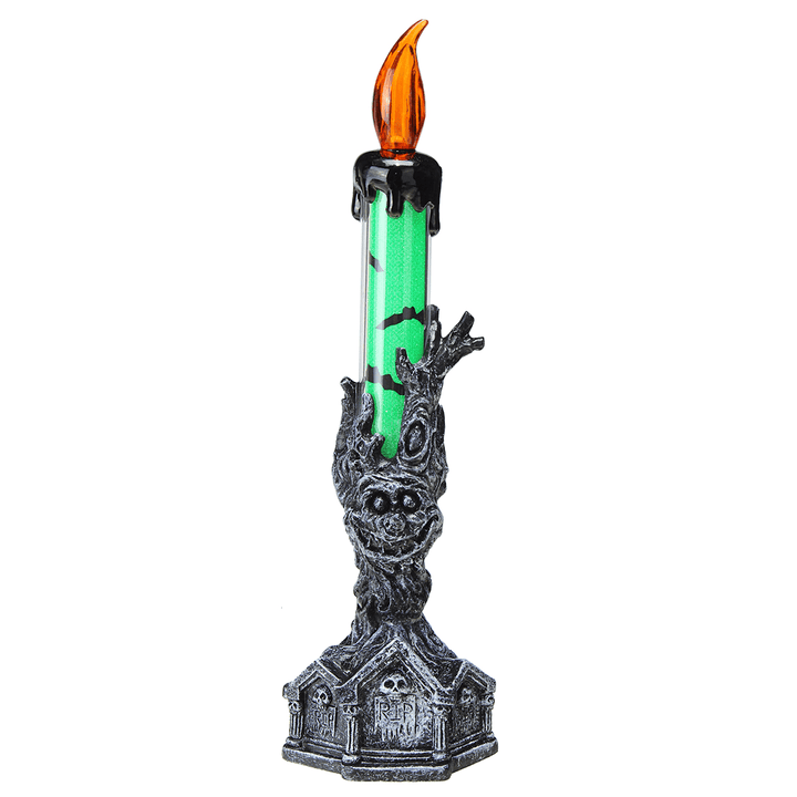 Halloween Skull Skeletal Hand Stand LED Candle Light Party Decorations - Trendha