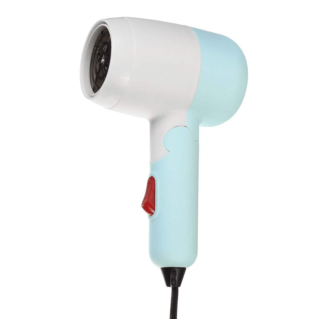 1200W Mini Portable Foldable Anion Hair Dryer Hot and Cold Wind Constant Temperature for Home Dorm Travel - Trendha