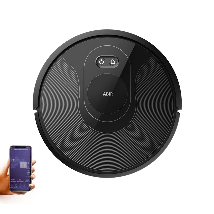 ABIR X8 Robot Vacuum Cleaner UV Sterilization Laser Navigation System 15 Cleaning Modes 2700Pa Suction 360°Full View Scanning 3200Mah Battery Breakpoint Continuous Cleaning - Trendha