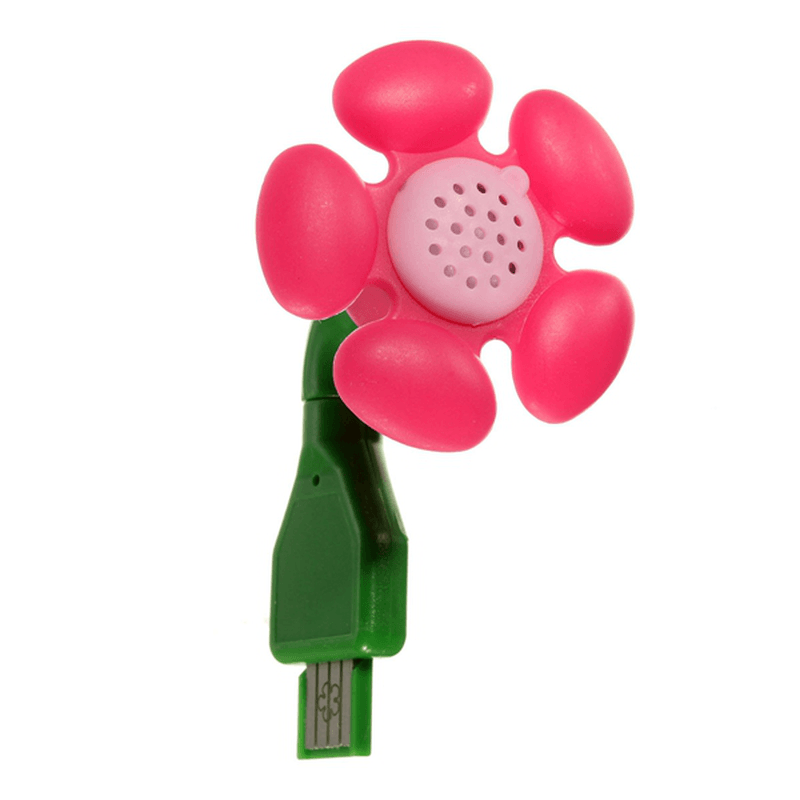 USB Aroma Mini Diffuser Flower Shaped Air Humidifier for Home Office Car - Trendha