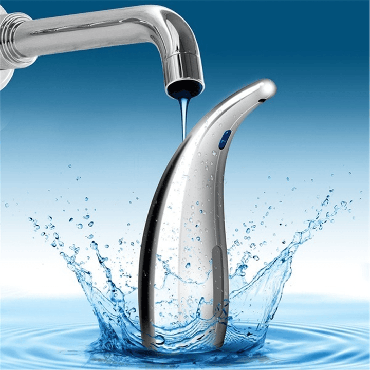 300Ml Automatic Soap Dispenser Auto Sensor Liquid Smart Hand Washer Bathroom - Trendha