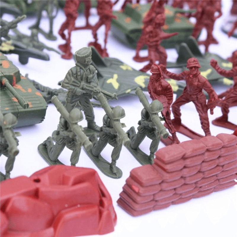 170 PCS Soldier Scene Model Set Toys for Kids Children Gift - Trendha