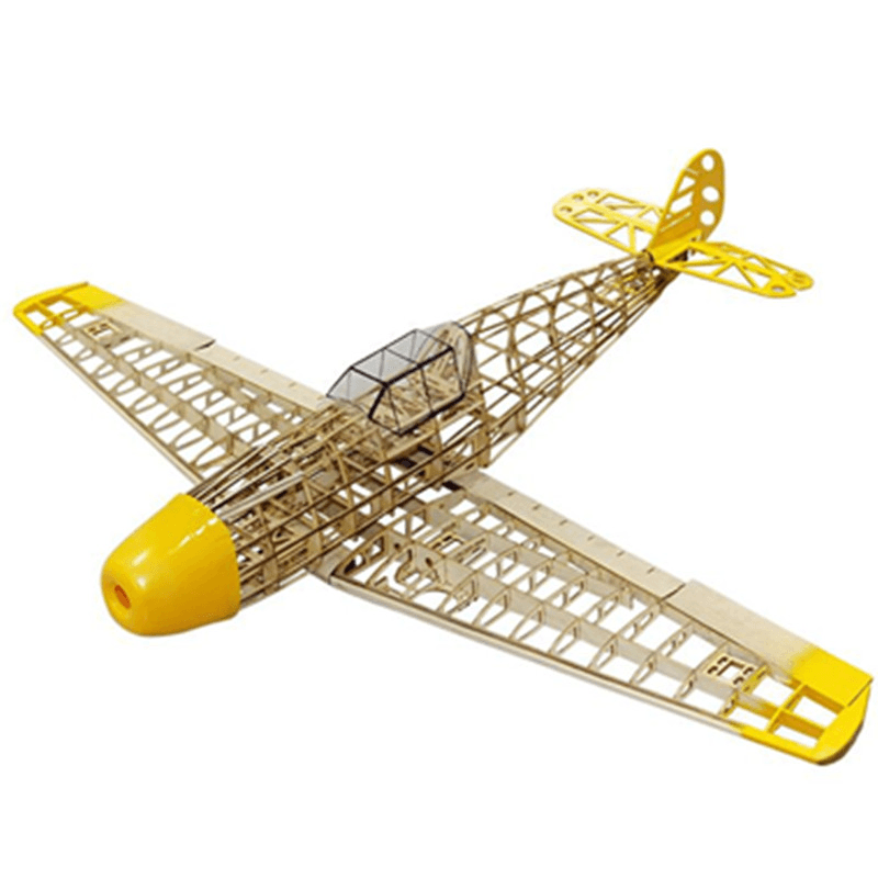 Light Wooden BF109 Fighter Plane Toy Model Airplane Handcraft Decor - Trendha