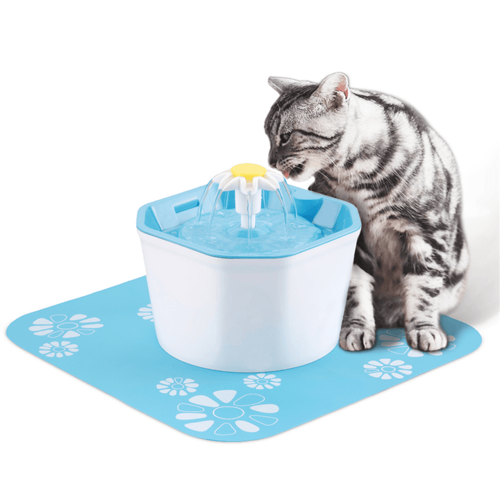 Cat Water Fountain Dog Drinking Bowl Pet USB Automatic Water Dispenser Super Quiet Drinker for Auto Feeder - Trendha