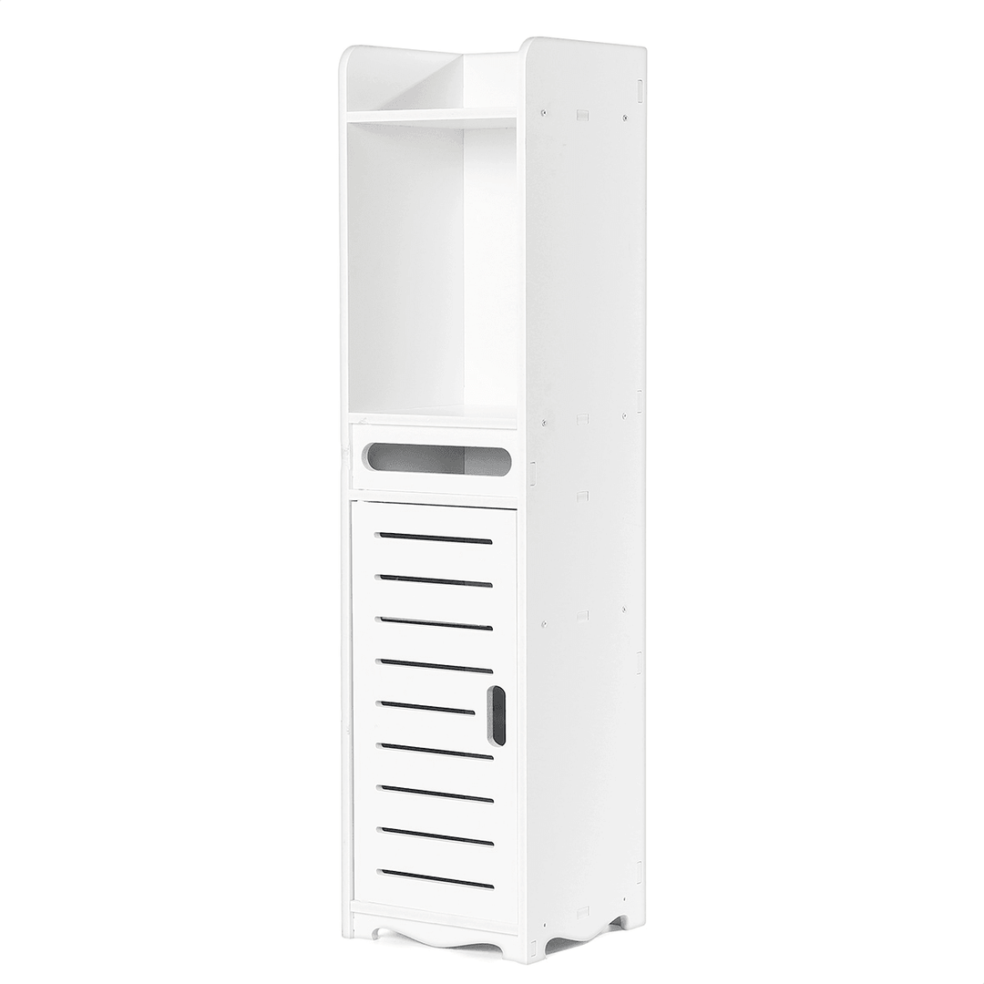 Bathroom Toilet Storage Cabinet Organizer Shelf Standing Rack Cupboard Holder - Trendha