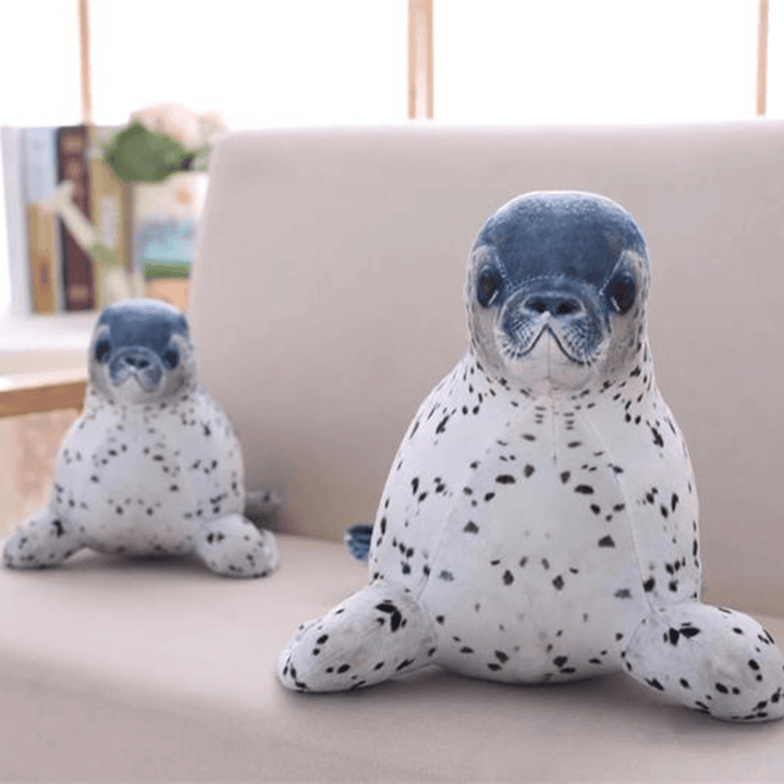 1PC 30/40/50/60CM Soft Sea World Animal Lion Stuffed Plush Toy Baby Sleep Pillow for Kids Gifts - Trendha
