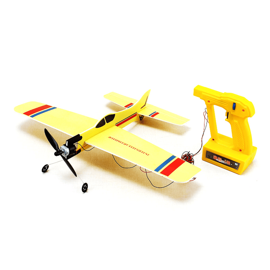 Assembly Electric Wire Control Aircraft DIY Model Plane Toys - Trendha
