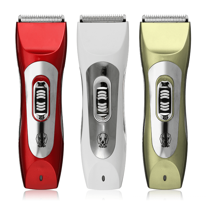 Rechargeable Electric Pet Dogcat Professional Hair Trimmer Comb Grooming Clipper - Trendha