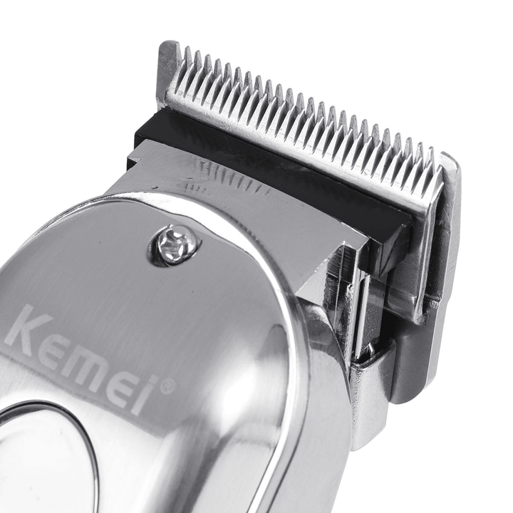 Kemei Electric Hair Clipper Cordless Mens Shaver Trimmer Beard Cutting Machine - Trendha