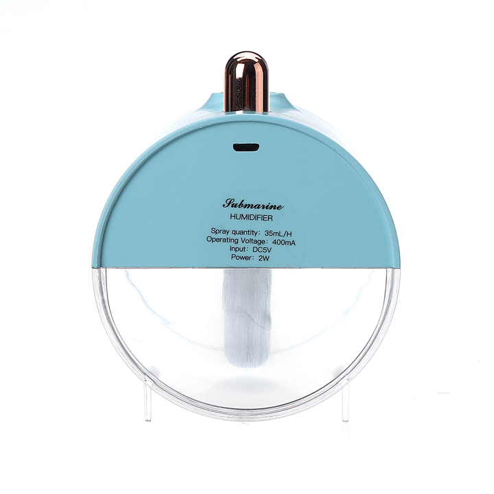 250ML Ultrasonic Air Humidifier LED Lamp Air Purifier - Trendha