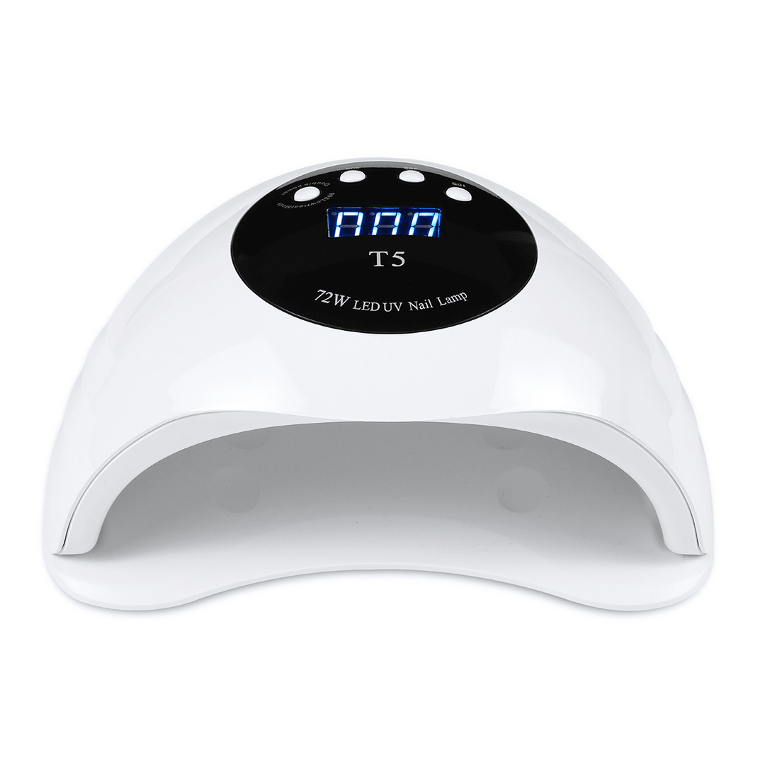 Sun T5 72W Professional 36 LED UV Nail Dryer Machine Toe Nail Gel Polish Lamp Manicure Salon Curing Machine - Trendha
