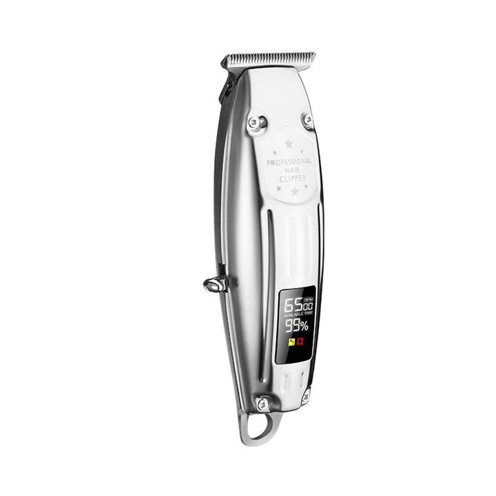 LCD Professional Hair Clippers Trimmer USB Touch Switch Hair Cutting Machine Barber W/ 4Pcs Limit Combs - Trendha