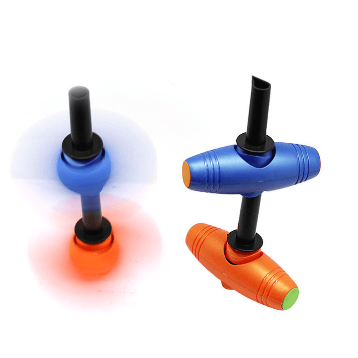 Multi-Color Desktop Flip Wooden Stick Fidget Toys Tumbler Hand Tumbling Stress Reliever Toys - Trendha
