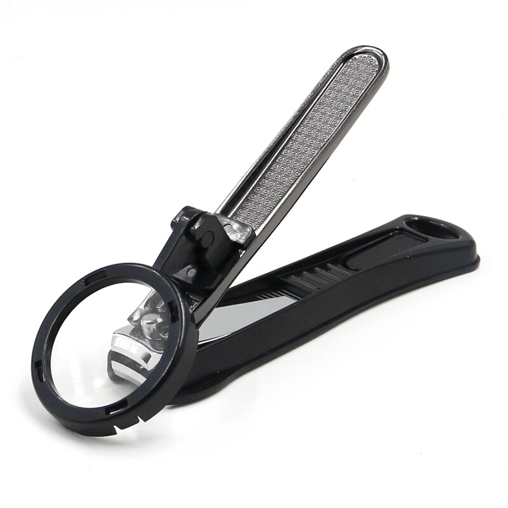 RIMEI Magnifying Glass Nail Clipper Elder People Baby Toenails Finger Cutter Manicure Pedicure Tools - Trendha