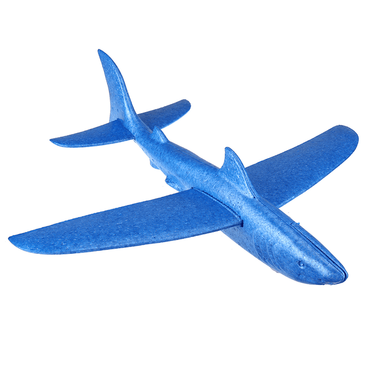 18Inches Foam EPP Hand Launch Throwing Aircraft Airplane Glider DIY Plane Toy - Trendha