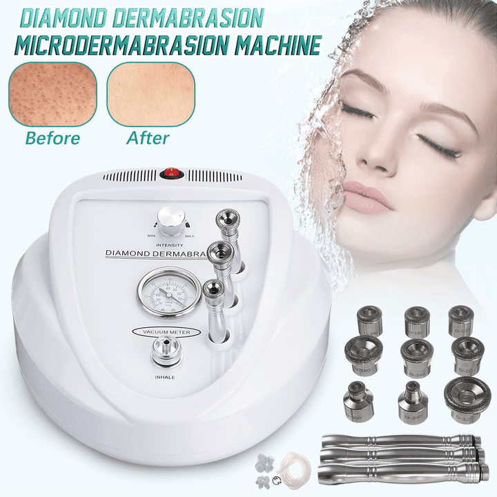Peeling Skin Rejuvenation Blackhead Desktop Diamond Micro Carving Beauty Machine - Trendha