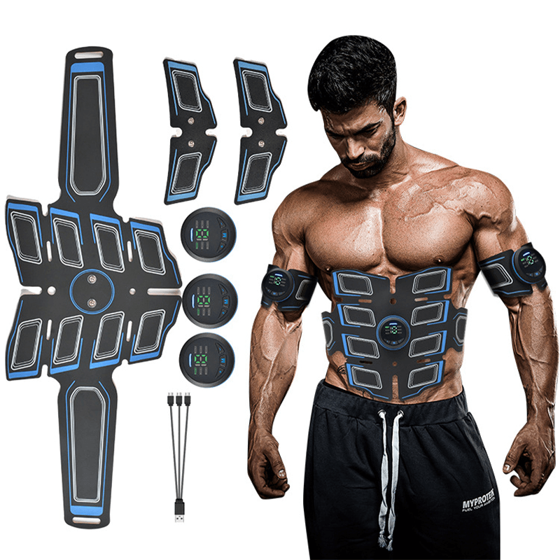 Intelligent Abdominal Muscle Massager Fitness Training Equipment Lazy Body Trainer Shaping Workout - Trendha