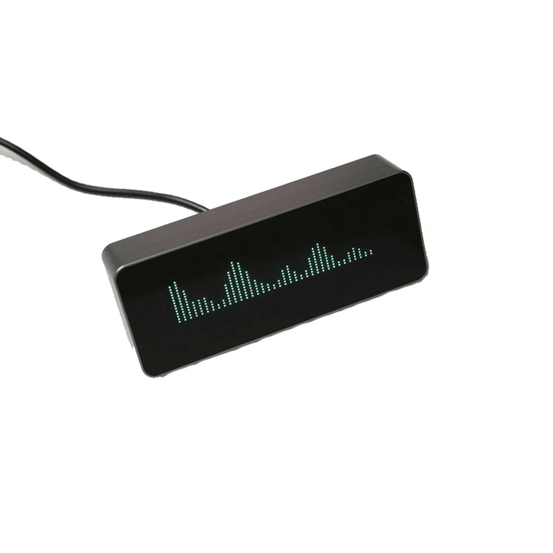 LINK1 AK7115 VFD Music Audio Spectrum Indicator VU Meter Precision Clock Adjustable AGC Mode with Remote Control - Trendha