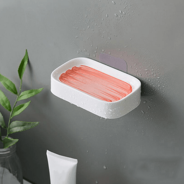 Double-Layer Soap Holder Plastic Shower Soap Dish Non-Slip Draining Tool Drainage Household Soap Box for Bathroom Accessories - Trendha