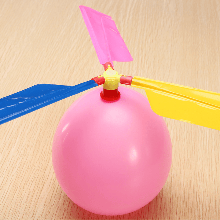 Colorful Traditional Classic Balloon Helicopter Portable Flying Toy - Trendha