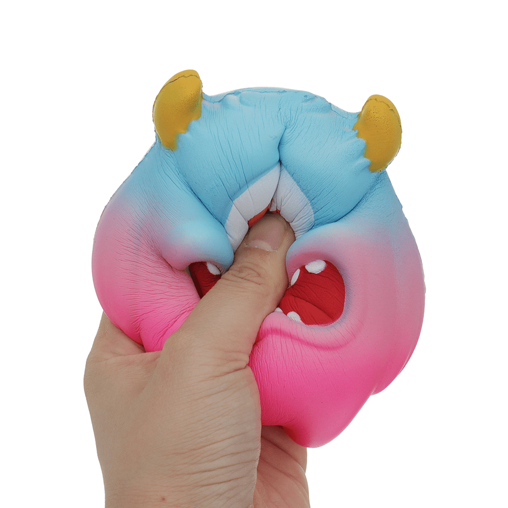 One-Eyed Monster Squishy 11*10.5*8CM Slow Rising Cartoon Gift Collection Soft Toy - Trendha