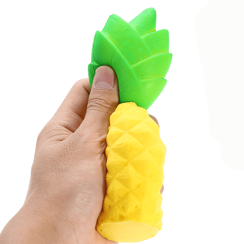 Squishy Cool Pineapple 16Cm Slow Rising Soft Squeeze Collection Gift Decor Toy - Trendha