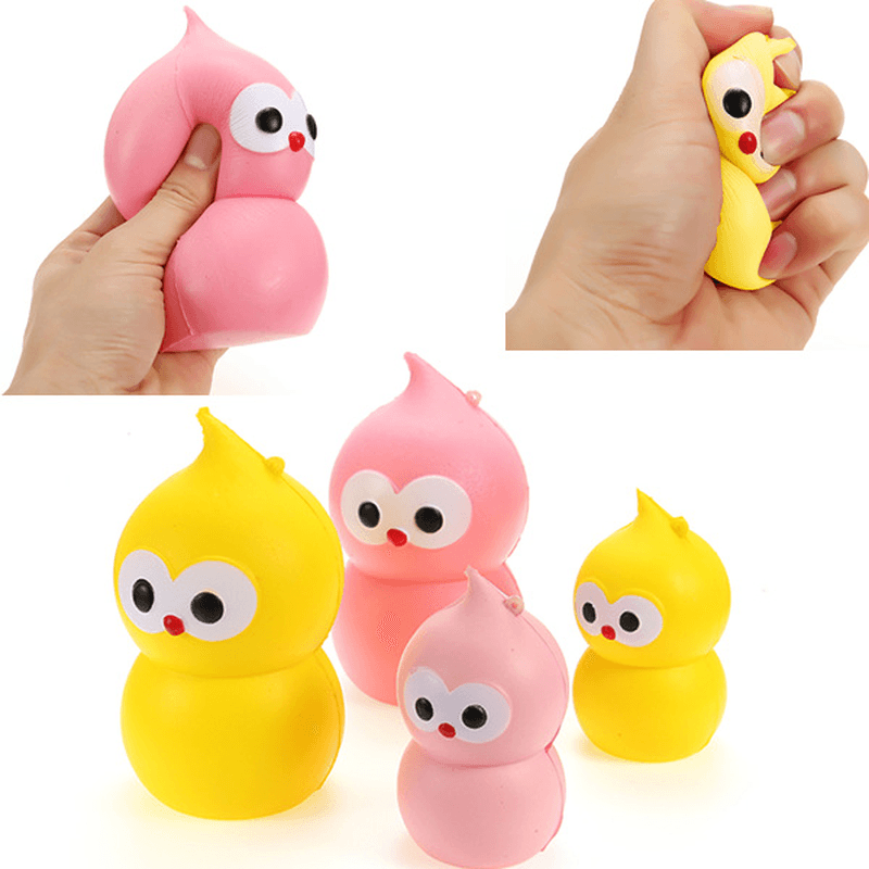 Squishy Gourd Dolls Parents Slow Kids Toy 13.5*7*7CM L Kids/Adults Gift Stress Relieve Toy - Trendha