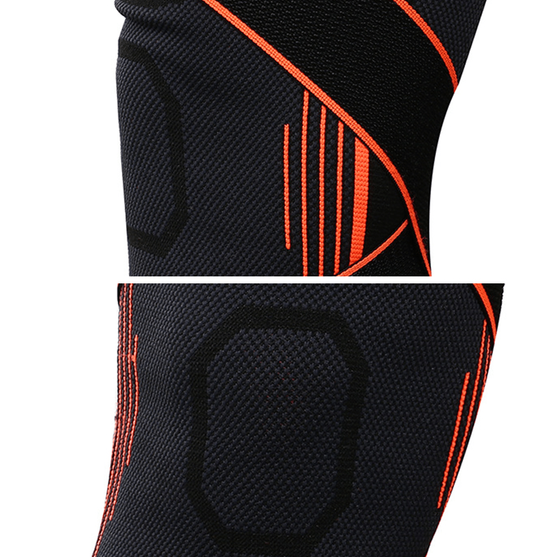 Basketball Football Climbing Wear-Resistant Breathable Cover Pressure Belt Knitted Knee Pad - Trendha