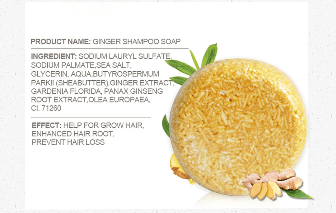 PURC Organic Shampoo Soap 100% PURE Handmade Cold Processed Refreshing Antidandruff Hair Shampoo - Trendha