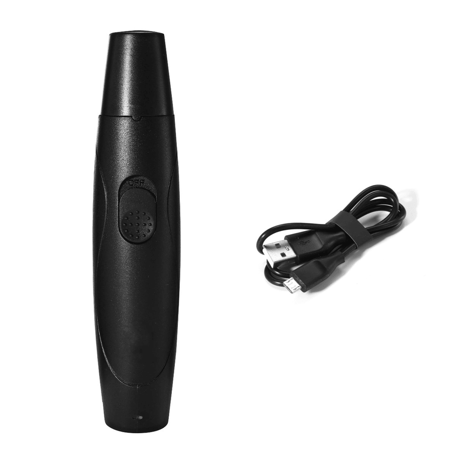 USB Electric Nail Grinder Cat Dog Pet Paw Grooming Trimmer Tool Nail Clipper - Trendha
