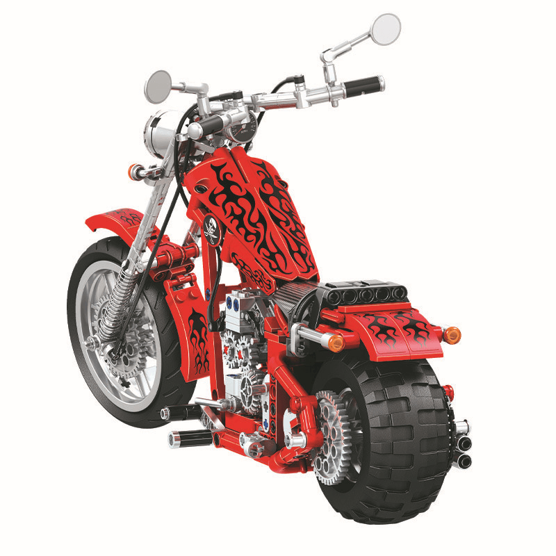 WIN NER 7046 Exploiture Speed Racing Motorcycle Building Blocks Toys Model 568Pcs Bricks with Original Package - Trendha