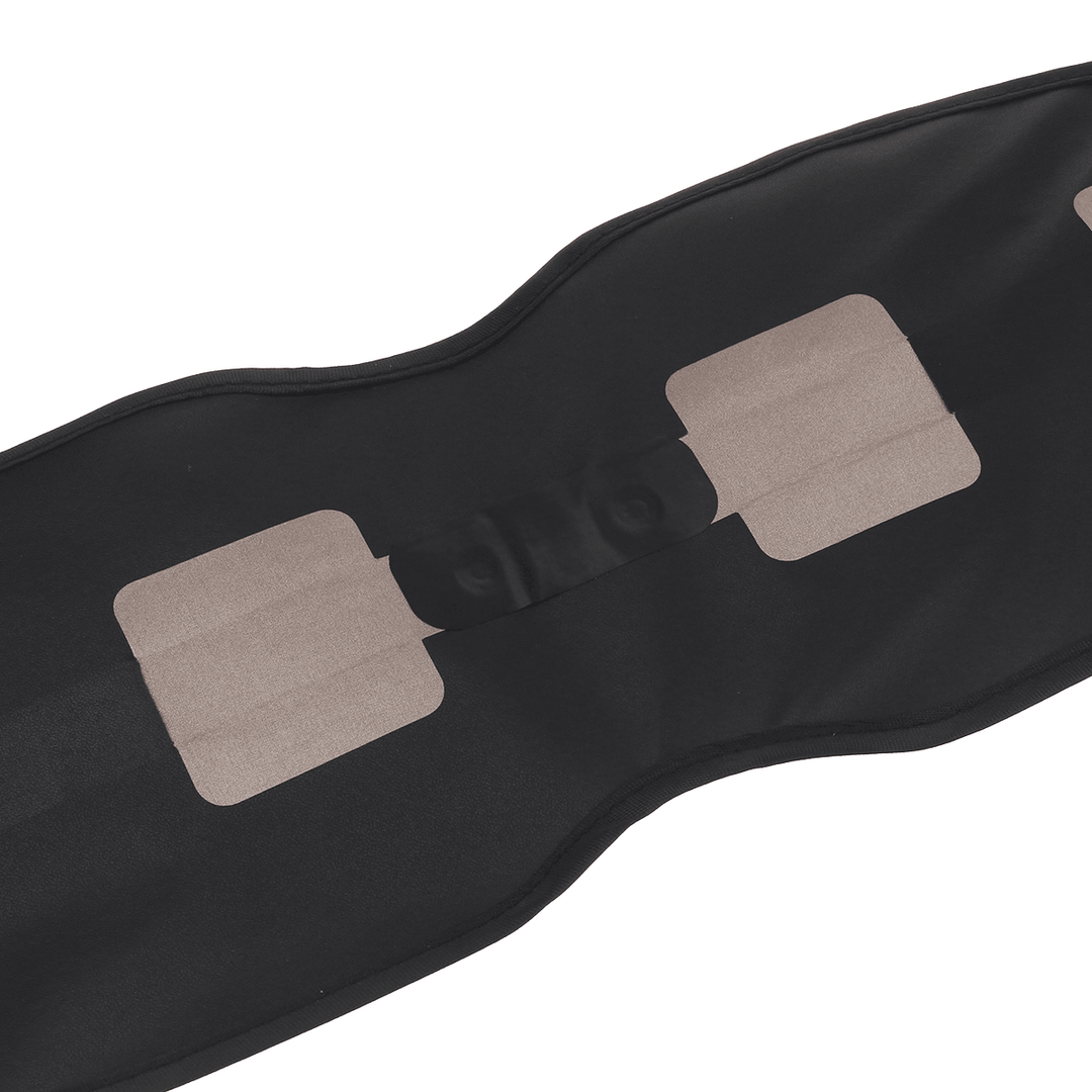 Electric Waist Abdominal Trainer PU Leather Belt 6 Modes Slimming Massager Exercise Belt - Trendha
