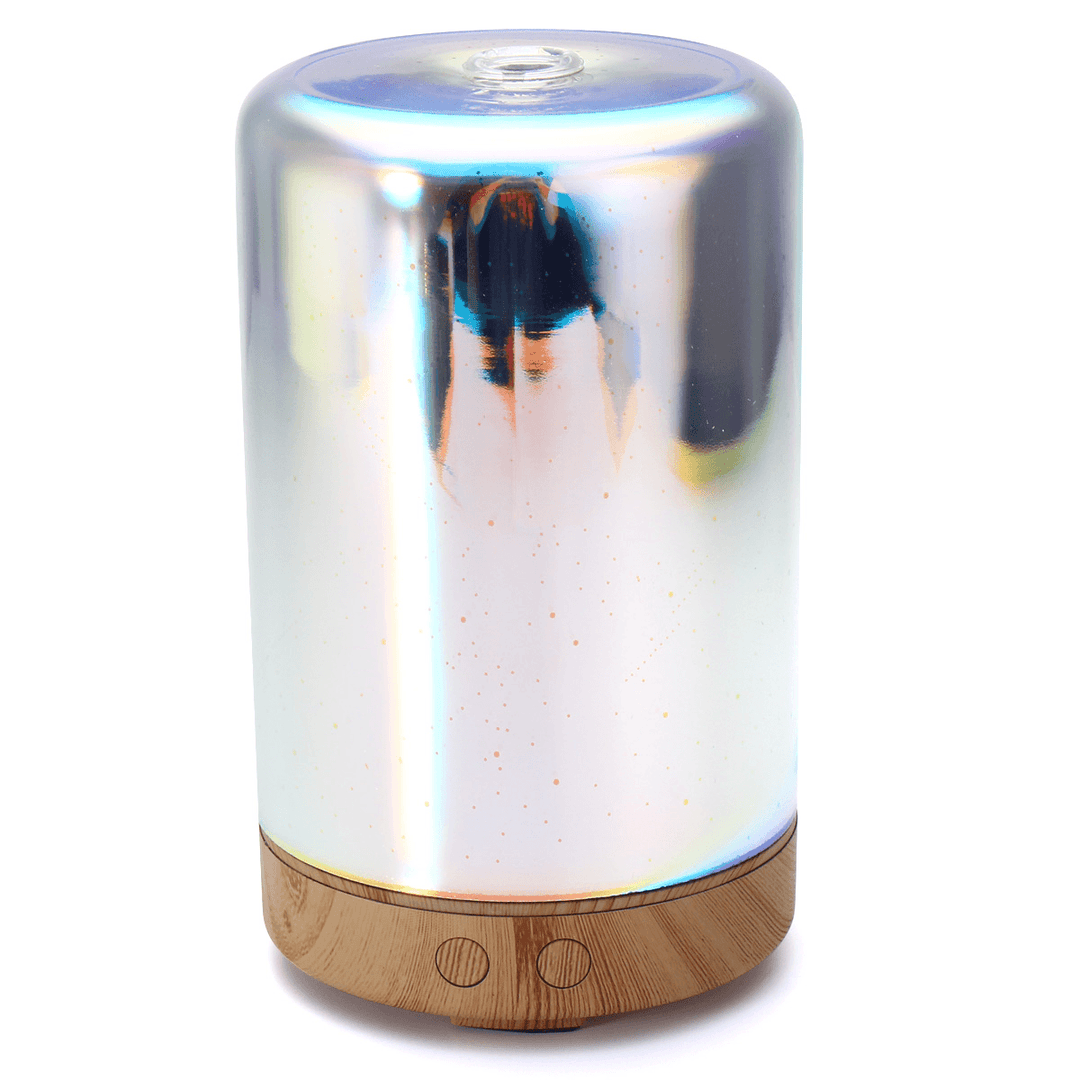 3D Glass Light Essential Oil Aroma Diffuser Ultrasonic Humidifier Aromatherapy - Trendha