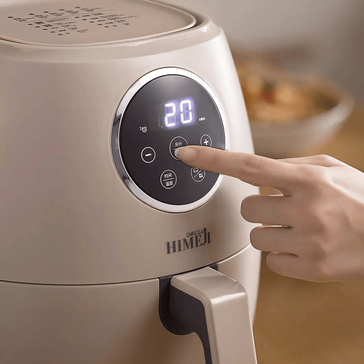 HIMEJI IH-KFAH001 1400W 3.5L Air Fryer 360° Heat Flow 10Menus 5Functions Sensitive Full Touch Screen - Trendha