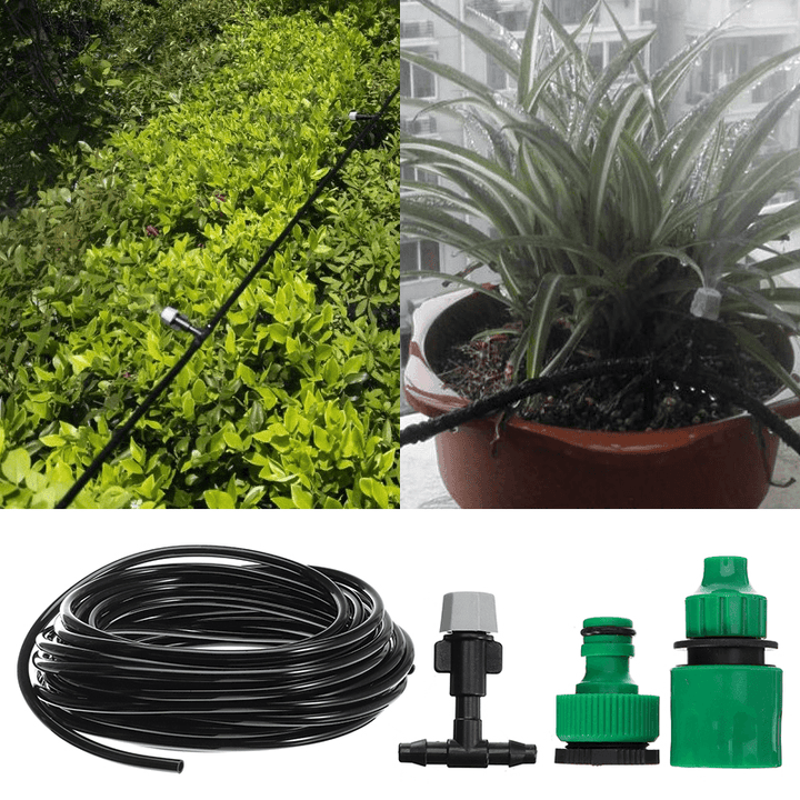 5-15M Outdoor Patio Irrigation System Fan Cooler Sprinkler Spray Garden Water Hose Nozzle - Trendha