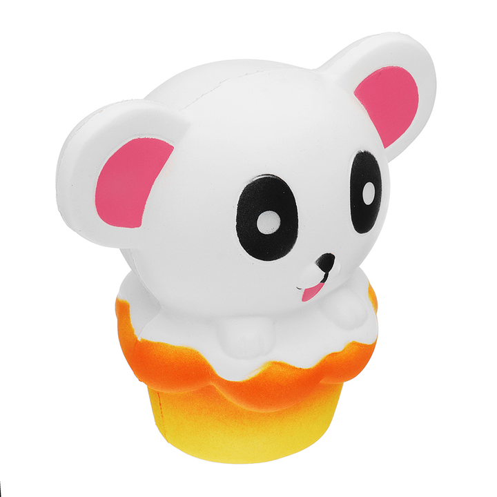 Bear Cake Squishy 11*12.5*8CM Slow Rising Cartoon Gift Collection Soft Toy - Trendha