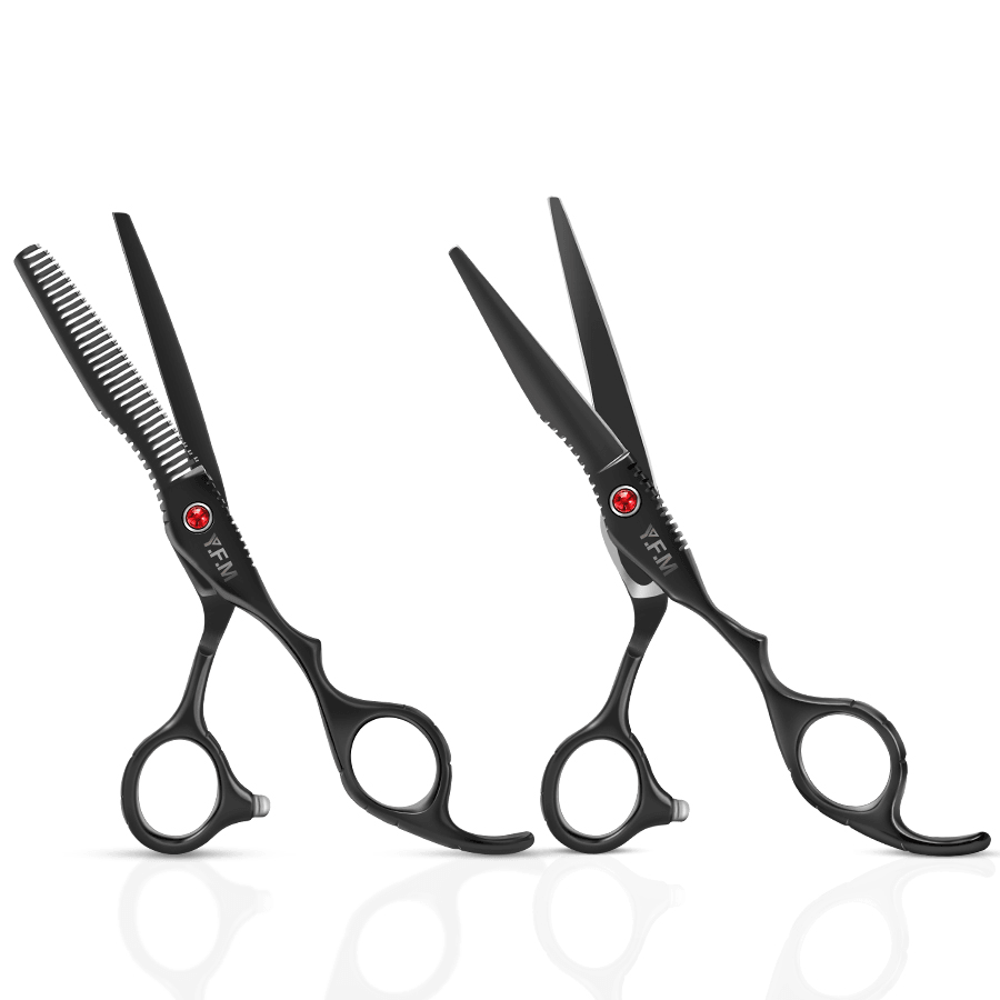 6Cr 6 Inch Stainless Steel Salon Hair Scissors Thinning Cutting Barber Shears Hairdressing Hair Styling Tools - Trendha