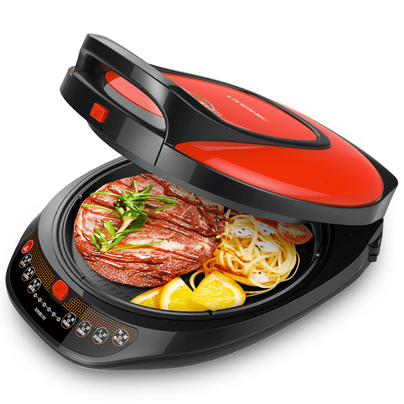 LIVEN LR-S3000 Electric Baking Pan Crepe Maker 1800W Microcomputer Control Intelligent Quick-Heating Double-Disassembly from Ecological Chain - Trendha