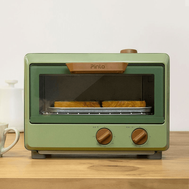 Pinlo 10L 800W Mini Steam Baking Oven 0-230℃ Temperature Control Roaster From - Trendha