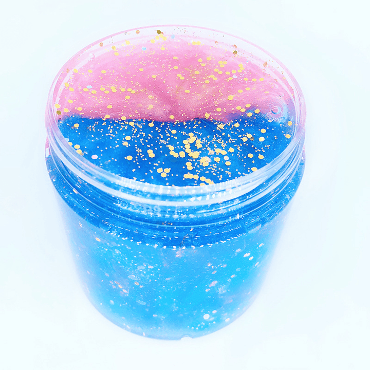 120Ml Slime Multi-Color Starry Pearly Mermaid Crystal Mud Decompression Toy - Trendha