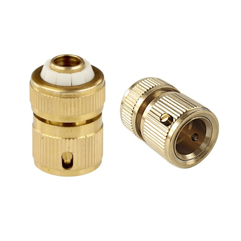 1/2 Inch Copper Hose Quick Connector Garden Water Pipe Connector Faucet Universal Connector - Trendha