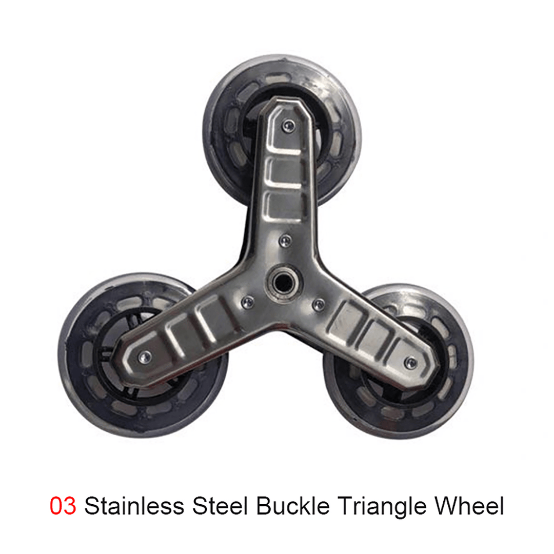 Shopping Cart Wheels Stair Climbing Barrow Laundry Trolley Tyre Replacement - Trendha